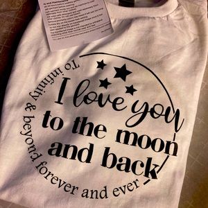 I Love you too the moon and back T-shirt